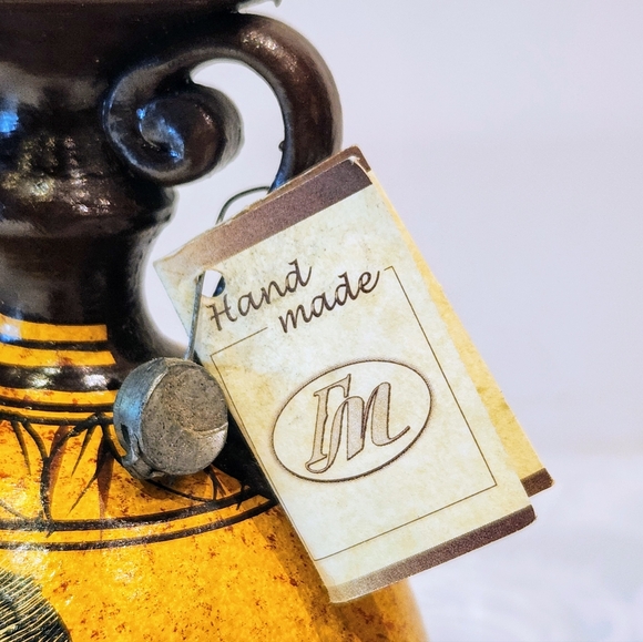 Greek Goddess 5.5 art pottery jug museum Copy 400 BC - Picture 5 of 13